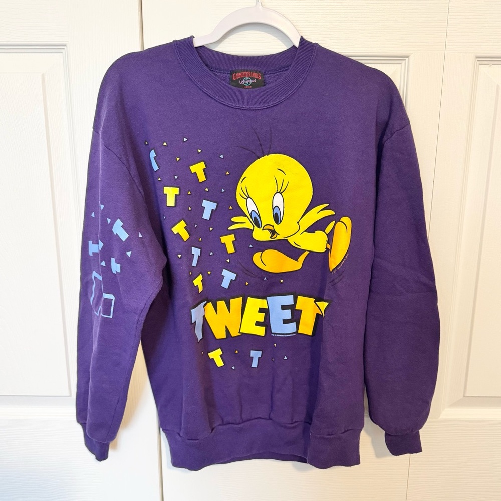 Vintage Tweety Bird sweatshirt LARGE